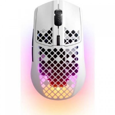 SteelSeries Aerox 3 RGB Wireless Snow Optik Oyuncu Mouse - TEŞHİR