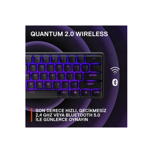 SteelSeries Apex Pro Mini Wireless - Kablosuz Mekanik Oyun