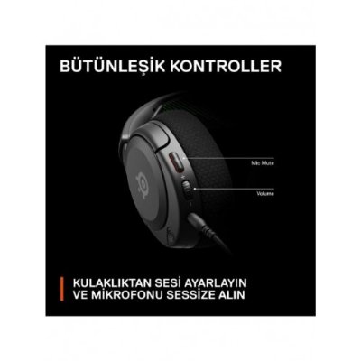 SteelSeries Arctis Nova 1X Kablolu Mikrofonlu Kulak Üstü Oyuncu Kulaklığı