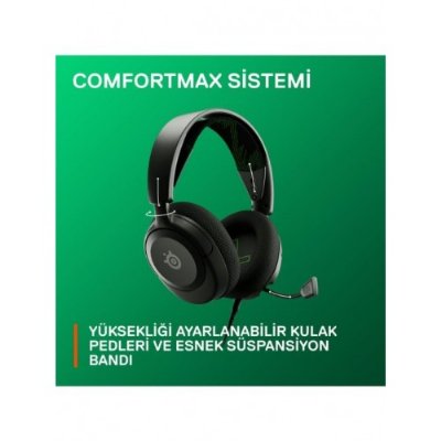 SteelSeries Arctis Nova 1X Kablolu Mikrofonlu Kulak Üstü Oyuncu Kulaklığı