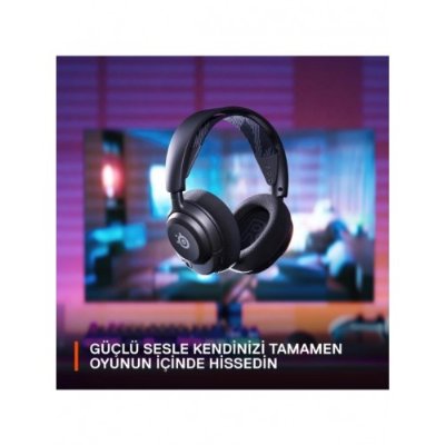 SteelSeries Arctis Nova 4 Kablosuz Kulak Üstü Oyuncu Kulaklığı