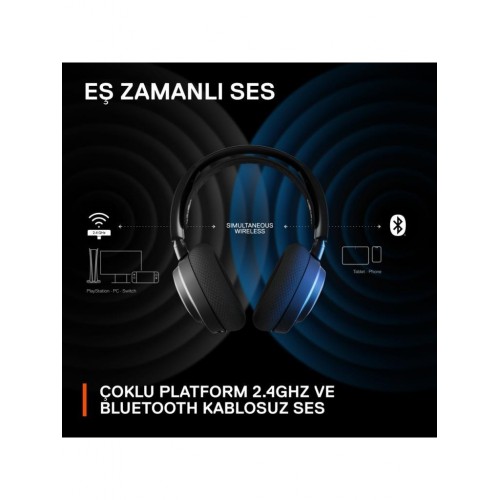 SteelSeries Arctis Nova 7 Wireless Mikrofonlu Kulak Üstü Oyuncu Kulaklığı Teşhir