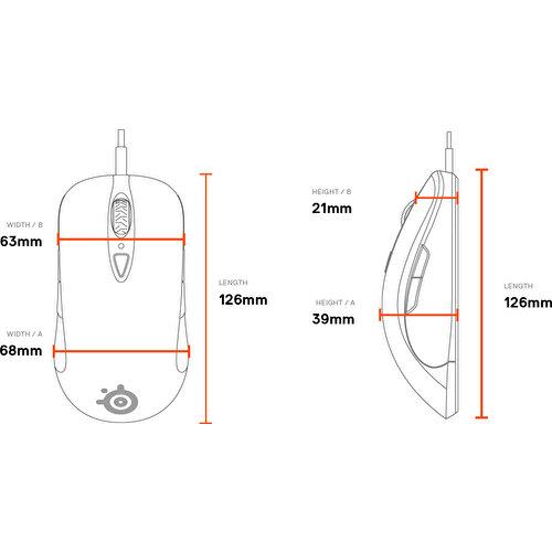 SteelSeries Sensei Ten Ambidextrous Kablolu Optik Oyuncu Mouse Teşhir