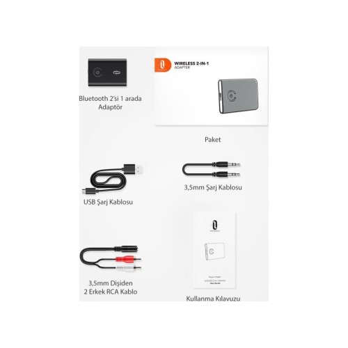 TaoTronics TT-BA07 Bluetooth Adaptör