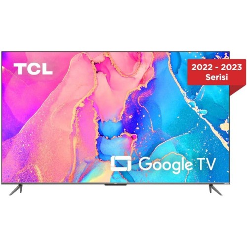 TCL 55C635 4K Ultra HD 55" 140 Ekran Uydu Alıcılı Google Smart QLED TV Teşhir