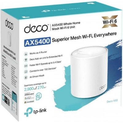 TP-Link Deco X60 3000 Mbps 1'li Router - Teşhir