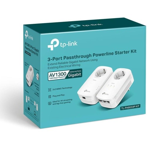 TP-Link TL-PA8033P KIT Powerline Adaptör Teşhir