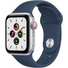 Apple Watch SE GPS + Cellular 40mm Gümüş Alüminyum Kasa...