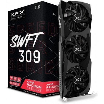 XFX RX 6700 XT Speedster Swft 309 Core RX-67XTYJFDV 192 Bit GDDR6 12 GB Ekran Kartı - Outlet