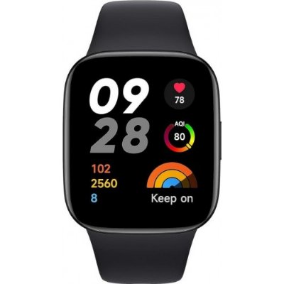 Xiaomi Redmi Watch 3 Siyah Akıllı Saat Teşhir